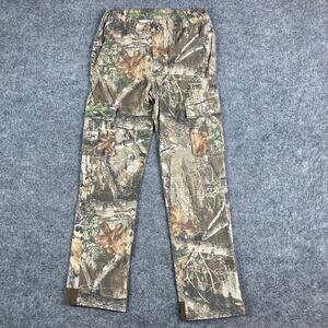 Realtree Camo Pants Kids XL 14-16 Hunting Cargo Outdoor Realtree Xtra Woods